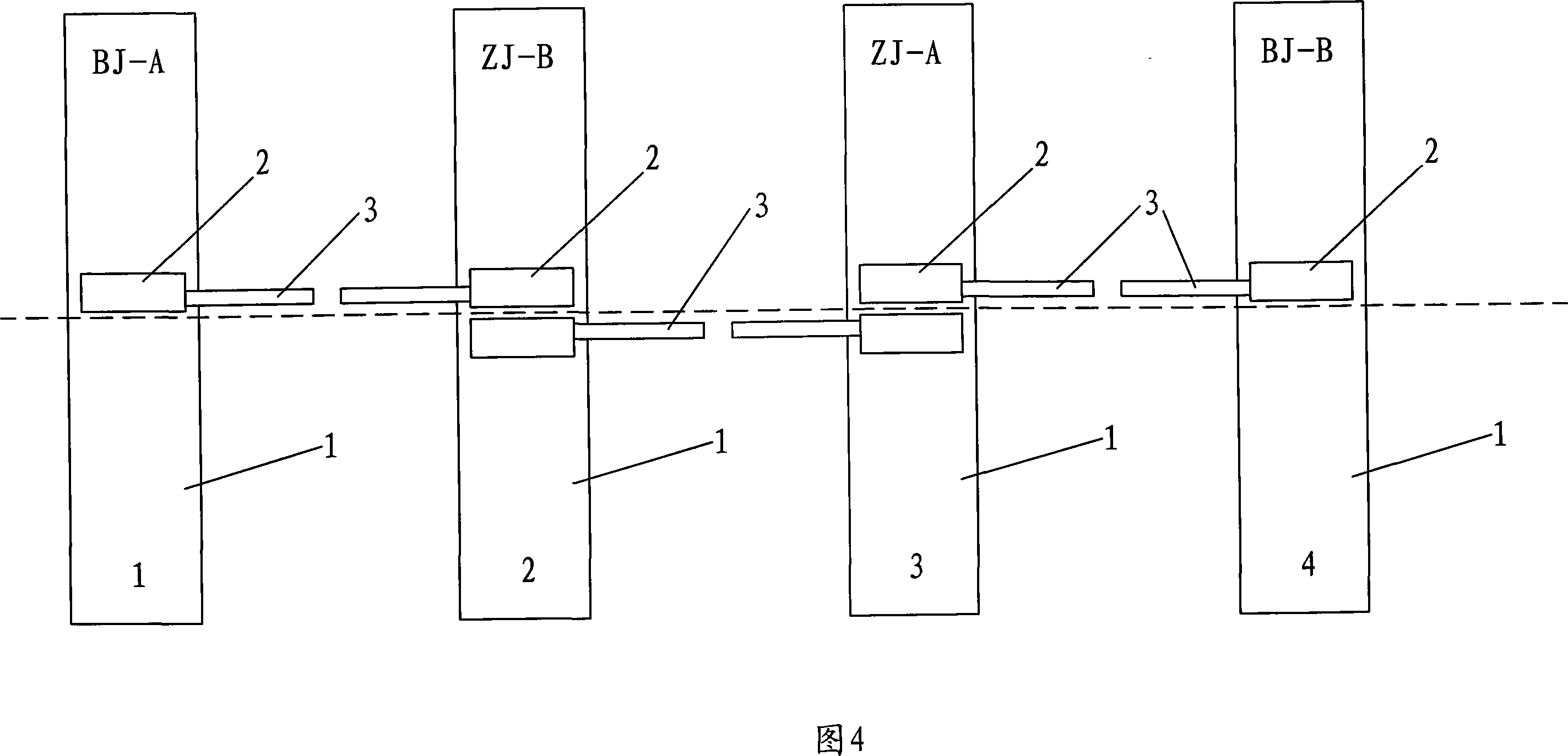 Method for installing gate barrier door and gate barrier door