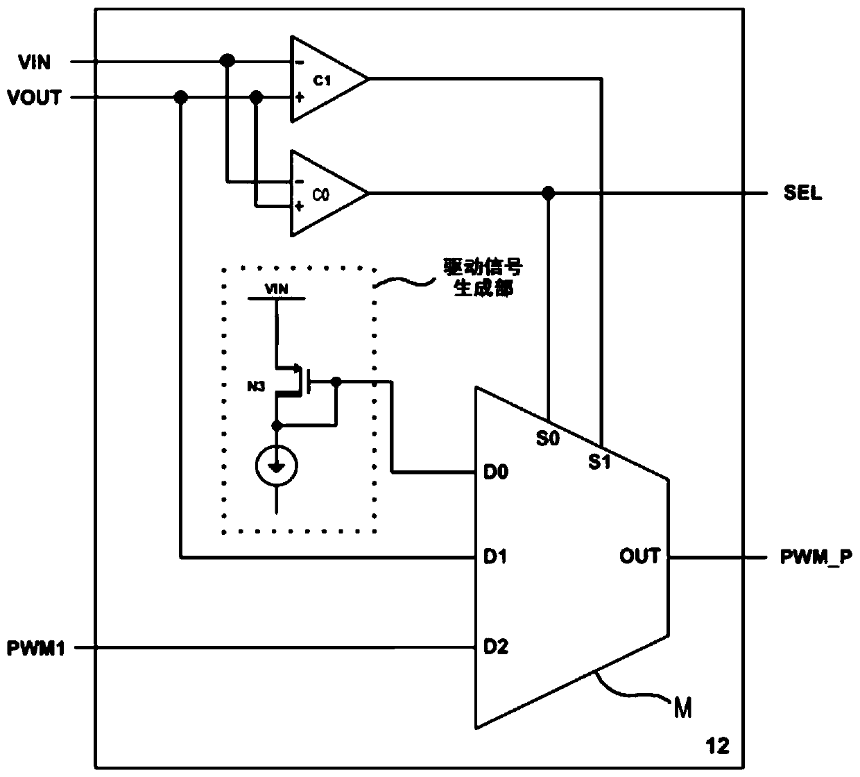 Soft-start device and method for DC-DC converter