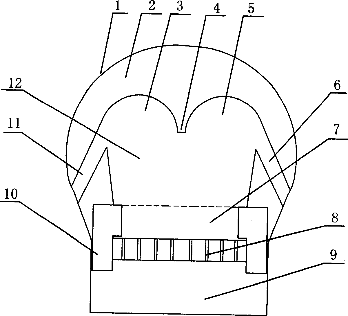 Double swirl-flow combustion apparatus for industrial boiler and kiln