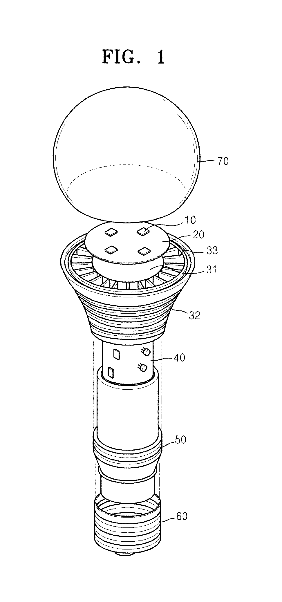 Light emitting diode (LED) lamp