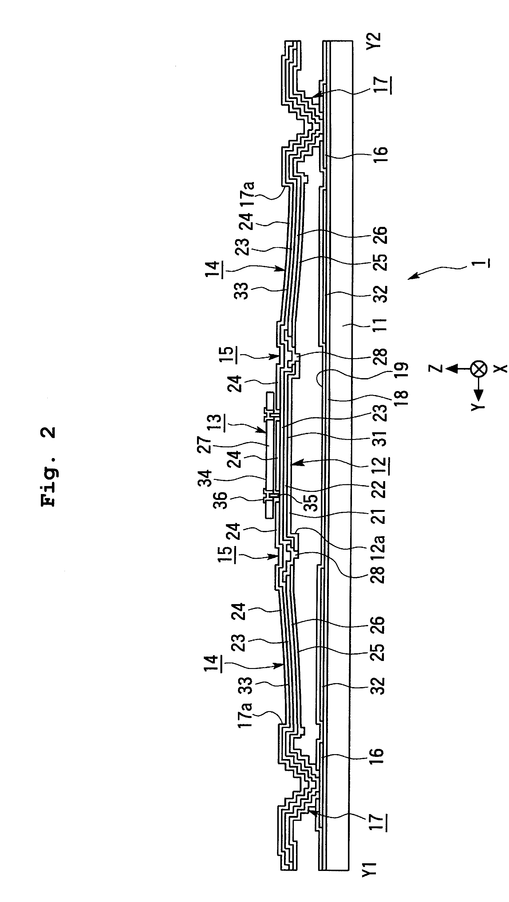 Electronic element, variable capacitor, micro switch, method for driving micro switch, and MEMS type electronic element