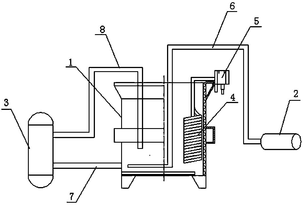 Chemical nickel plating device and chemical nickel plating method
