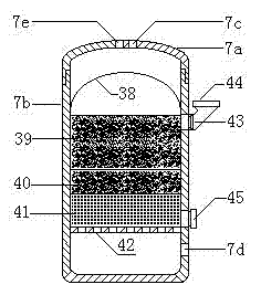 Portable water purifier having contamination discharging function and manufacturing method