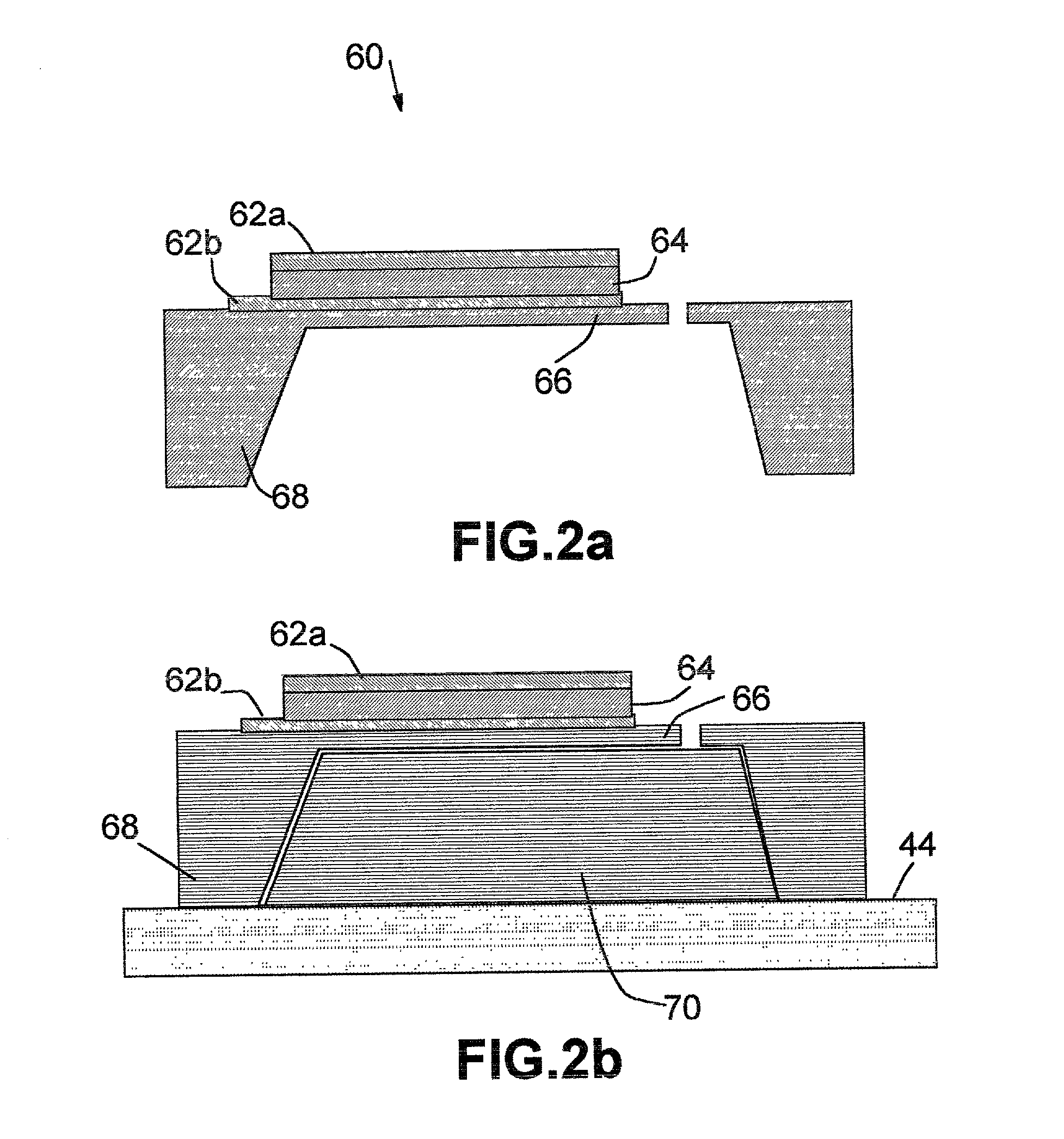 Direct write method for polarized materials