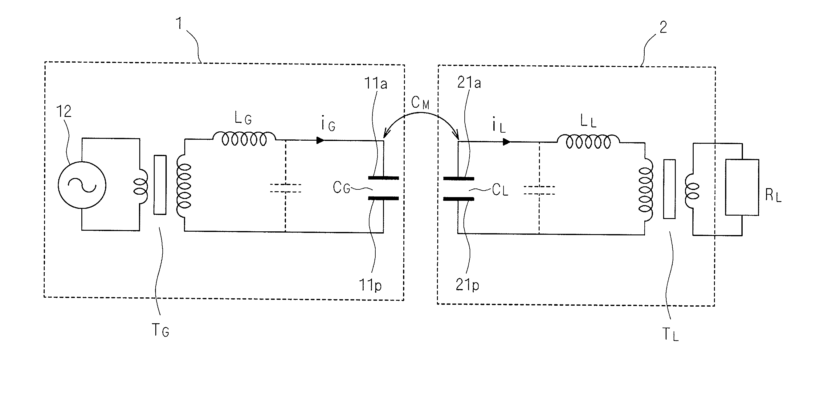 Power transmission device and power transmission control method