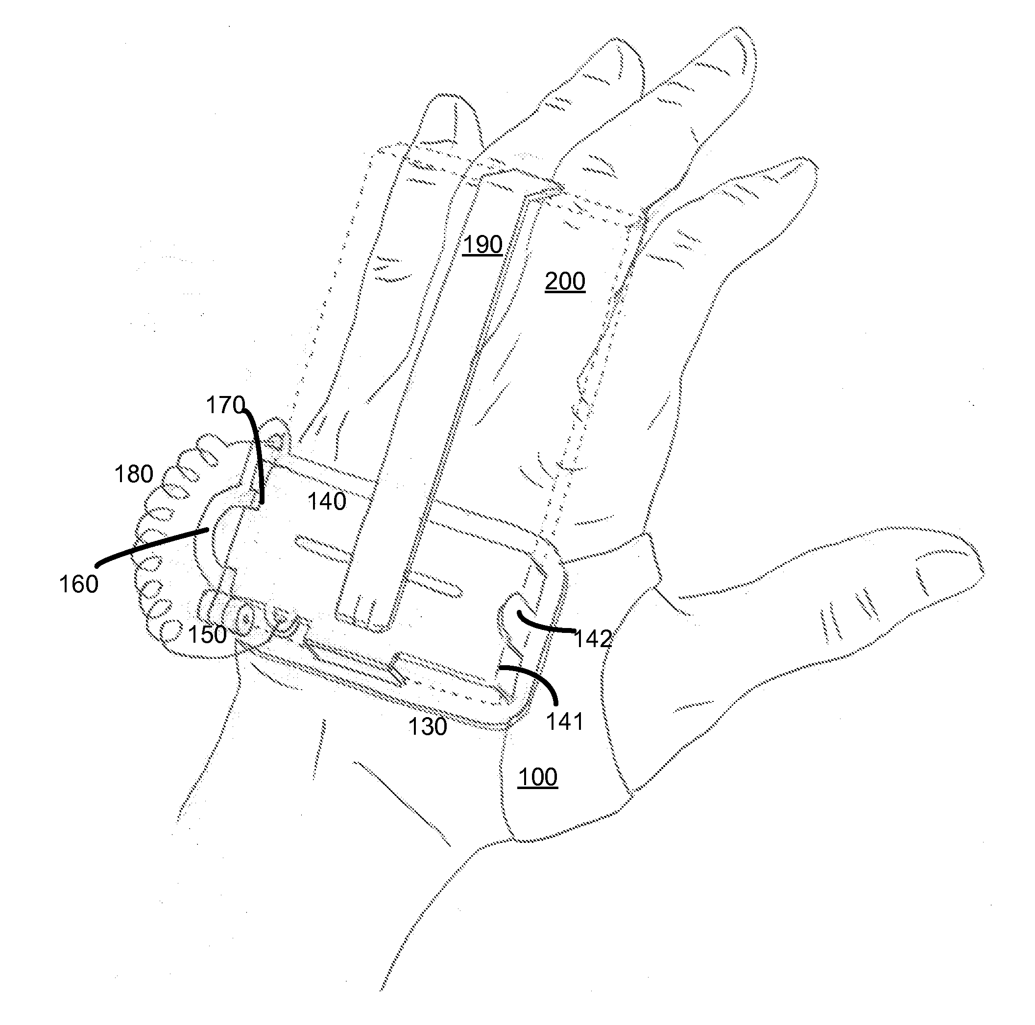 Method and apparatus for dorsally carrying a device