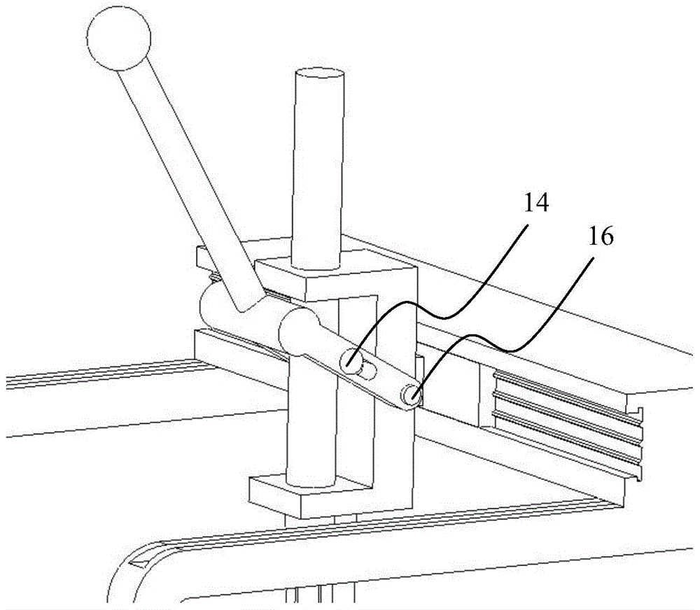 Installation device for engine valve spring upper gasket and lock clamp