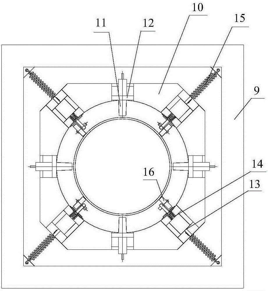 Detection system and detection method for extrusion size of PVC pipe