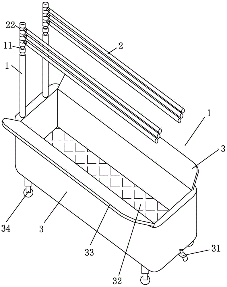 medical drying rack