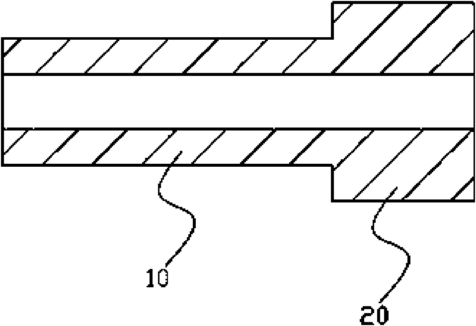 Hydraulic steel pipe connector and extrusion forming method and production device thereof