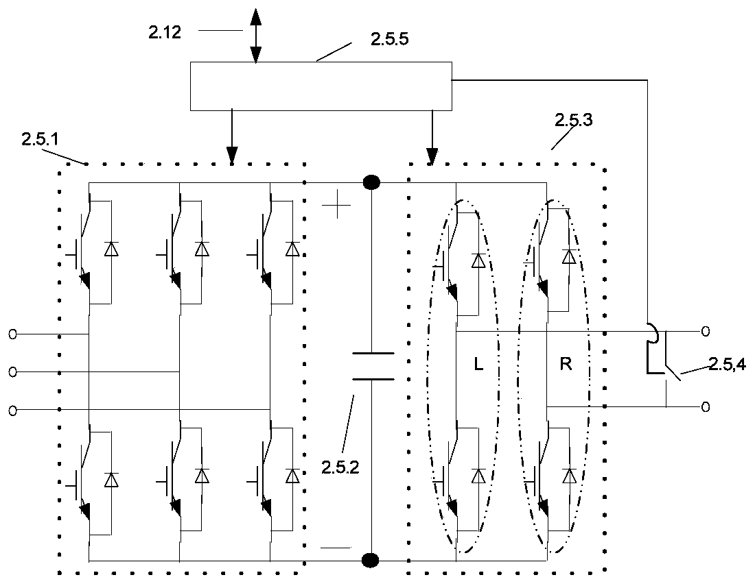 Single-phase power supply device, electrified railway traction power supply system and control method thereof