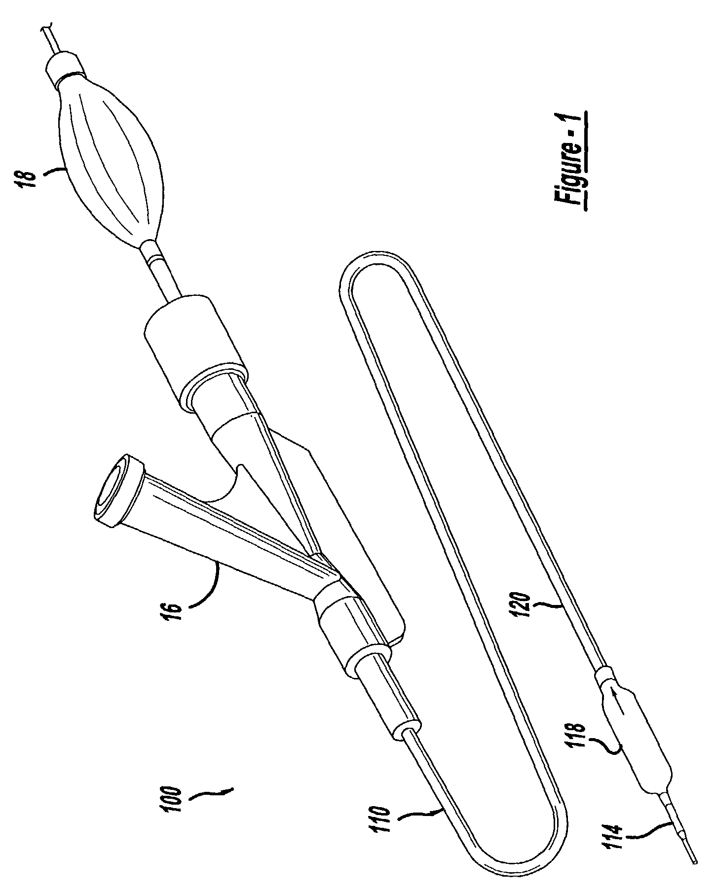 Everting balloon stent delivery system having tapered leading edge