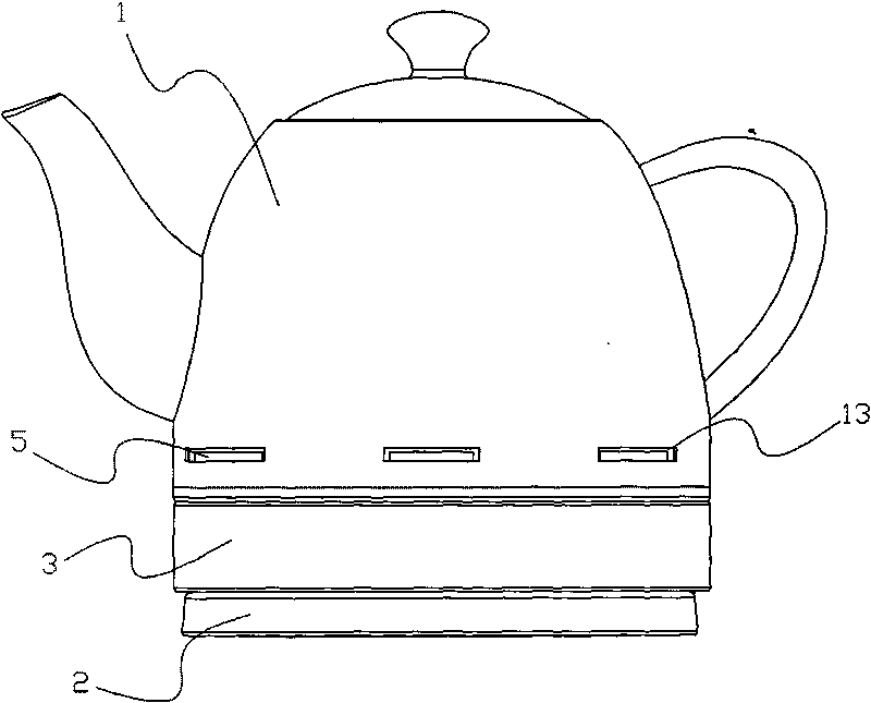 Ceramic electric kettle