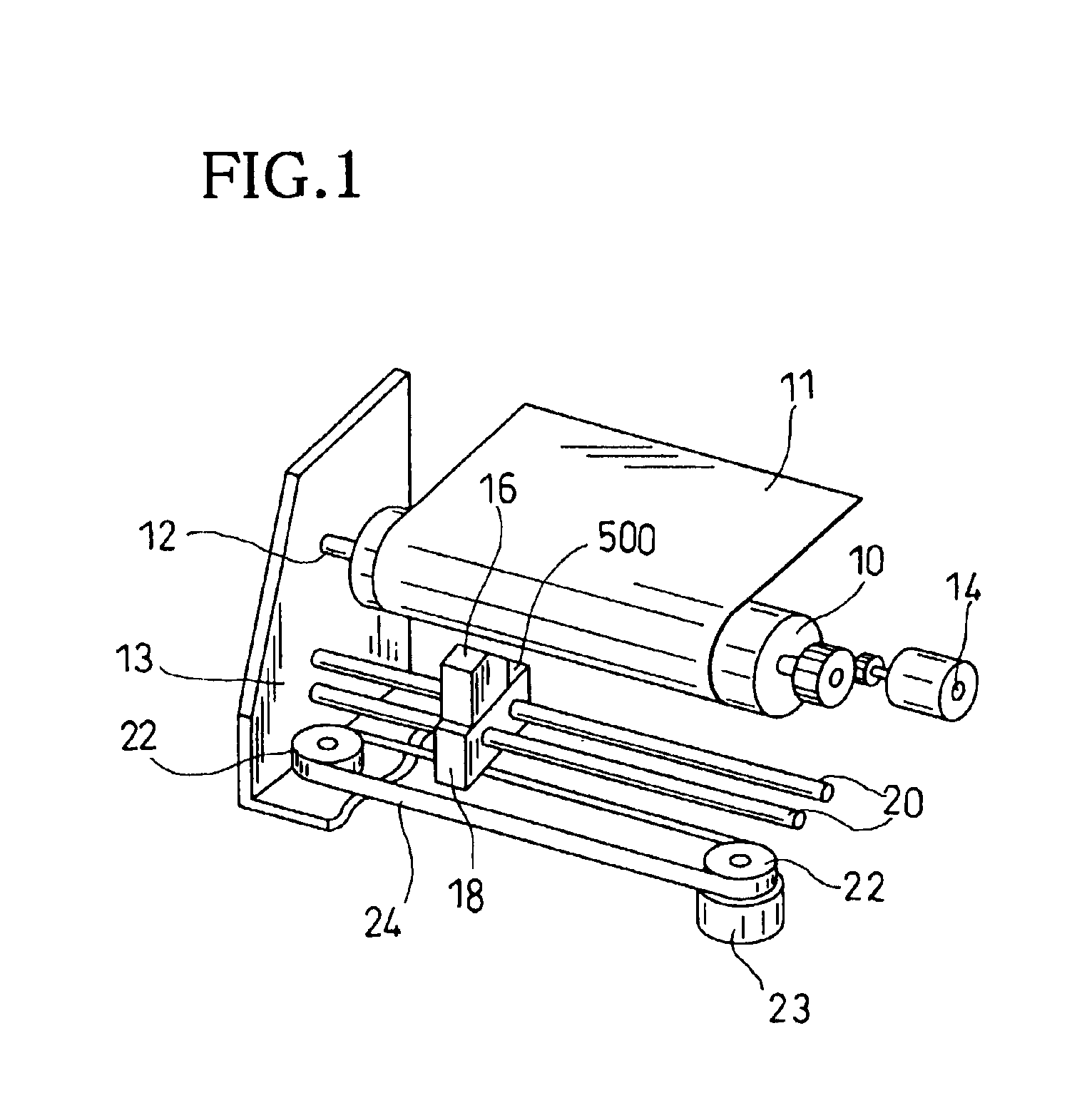 Method of manufacturing the piezoelectric transducer