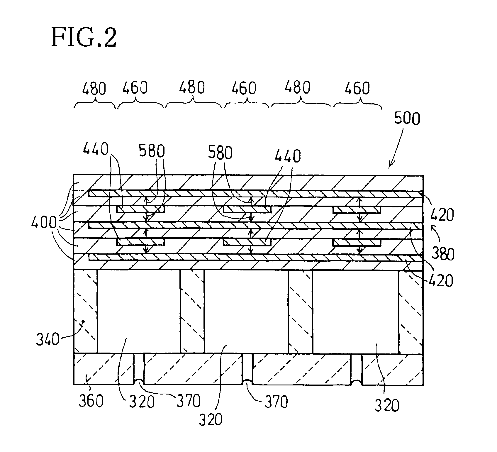 Method of manufacturing the piezoelectric transducer