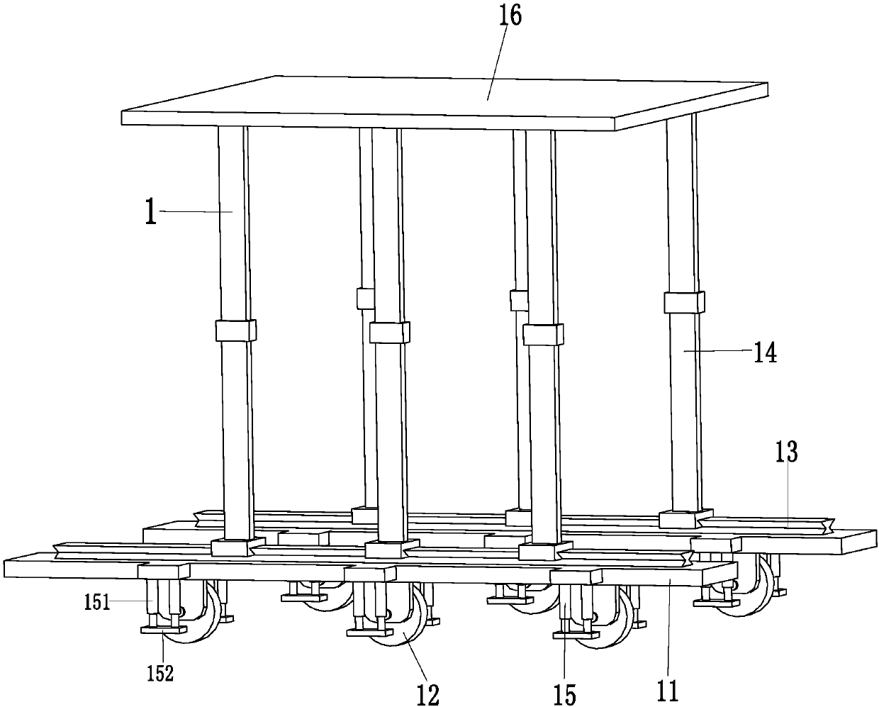 Cervical vertebra and lumbar vertebra massaging and nursing integrated equipment for surgical department