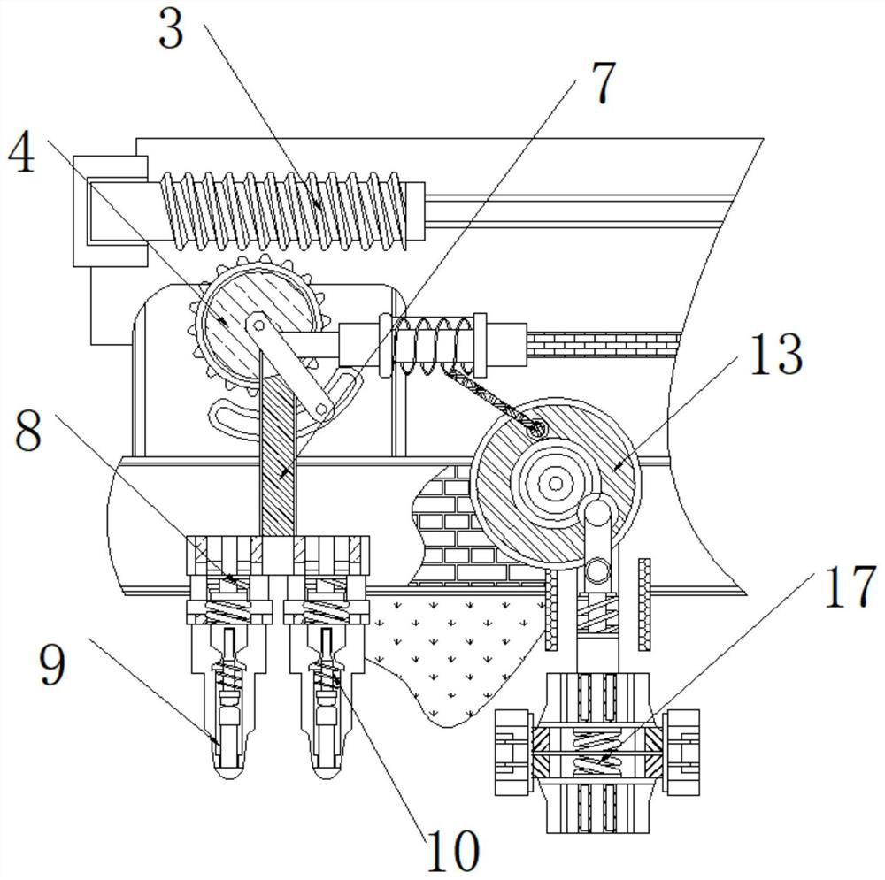 Intelligent foundation compaction equipment capable of automatically adjusting compaction force