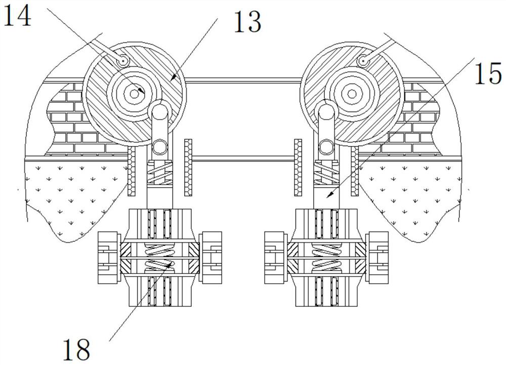 Intelligent foundation compaction equipment capable of automatically adjusting compaction force