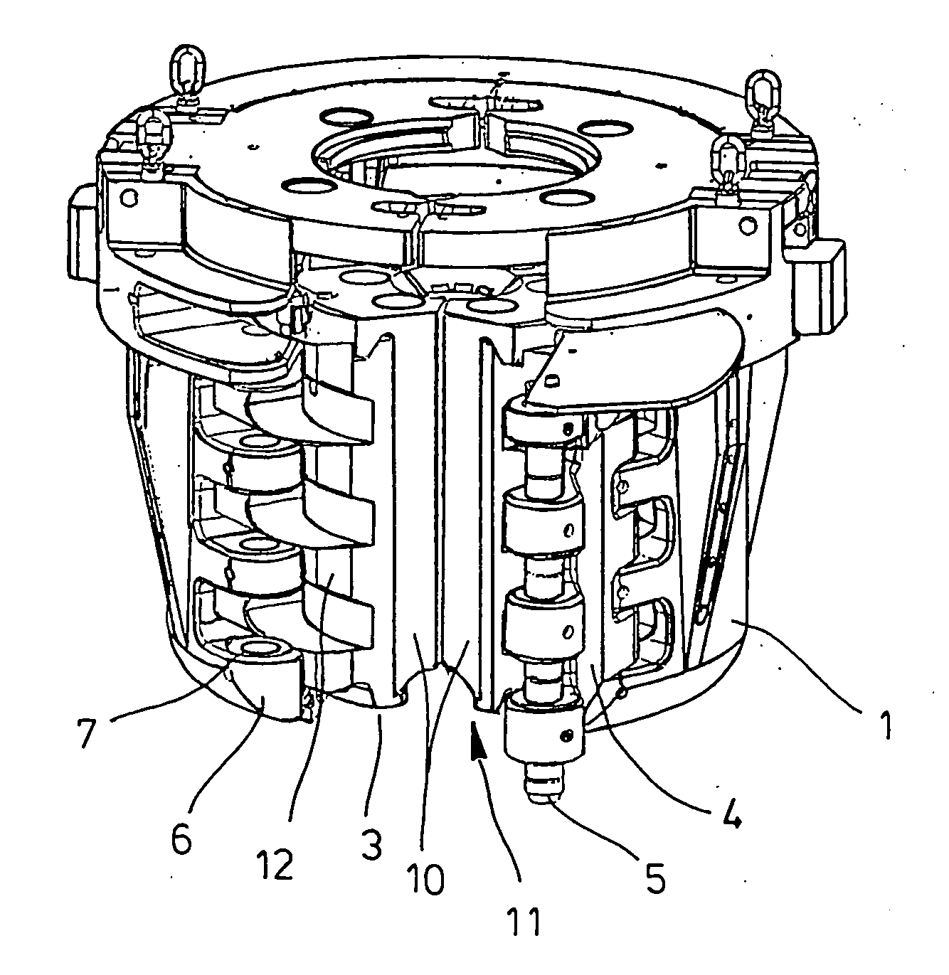 Apparatus for vertically supporting pipes