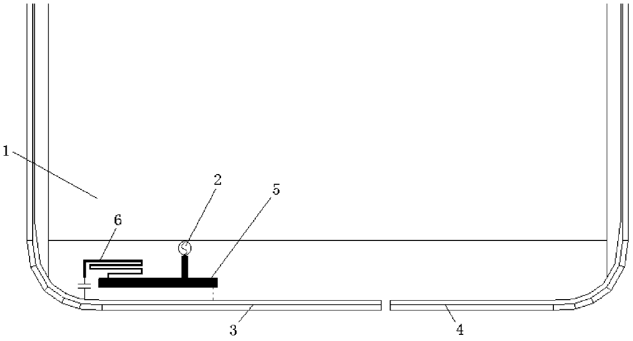 A Distributed Matching Antenna Device