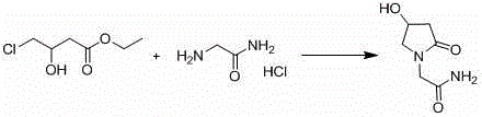 Synthesis method of oxiracetam