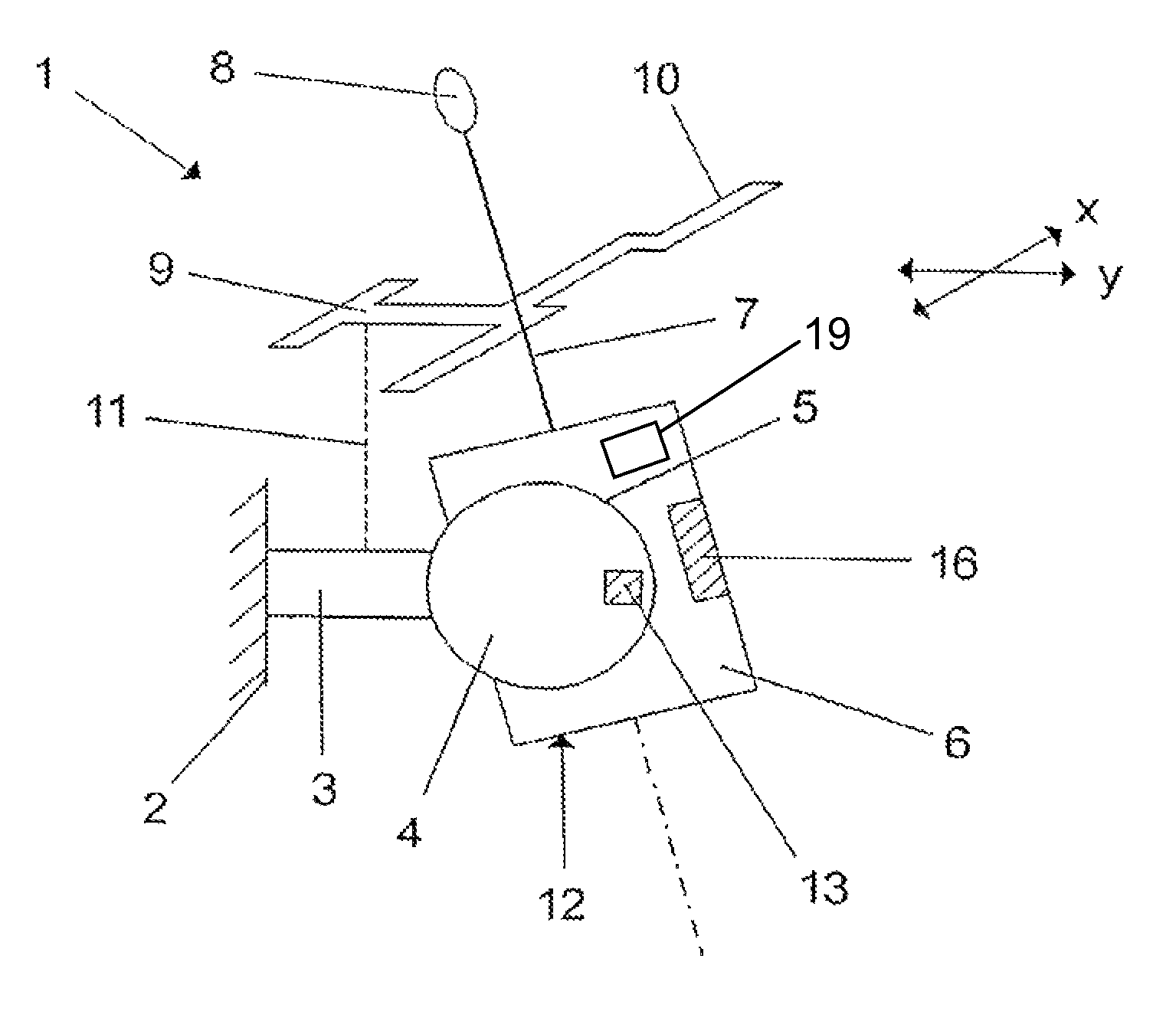 Shifting device for a motor vehicle