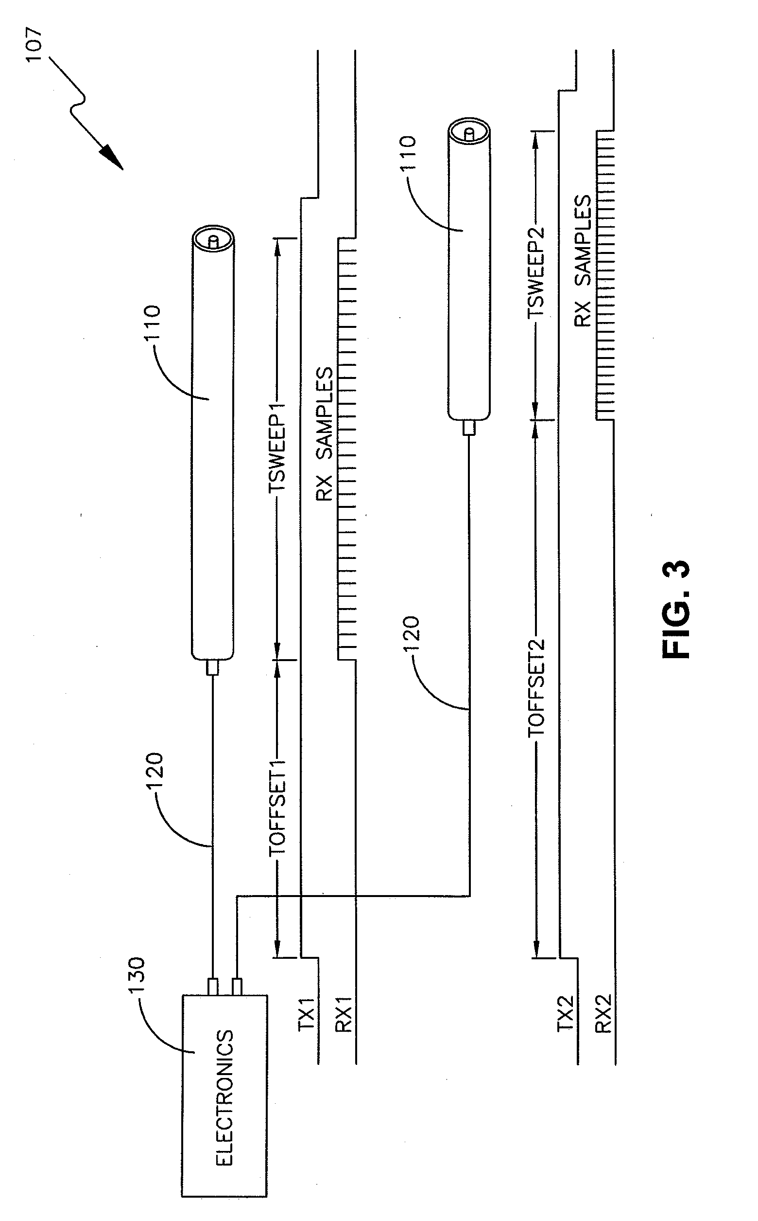 System and method for optimizing sweep delay and aliasing for time domain reflectometric measurement of liquid height within a tank