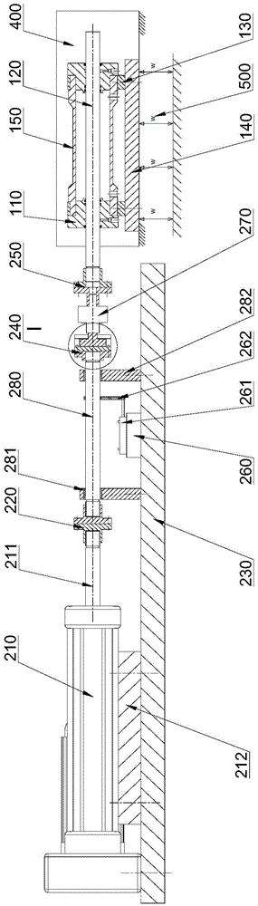 Multi-working-condition comprehensive simulation test system for reciprocating seal of aviation actuator