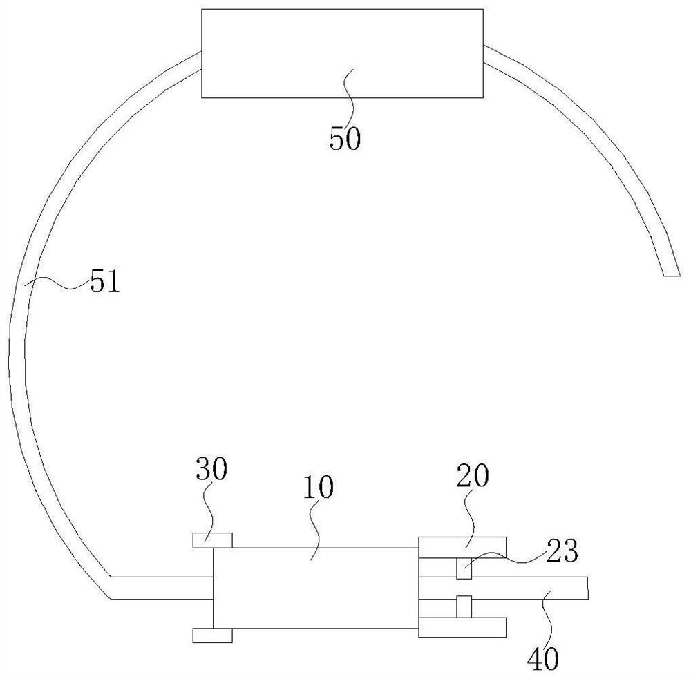 Enamel spraying device for daily enamel ware