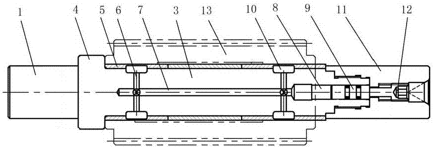 Liquid expansion mandrel