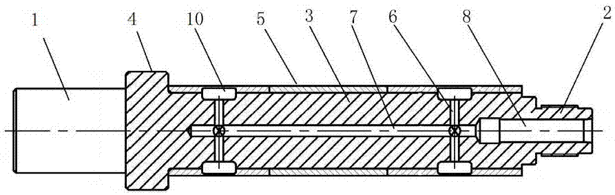 Liquid expansion mandrel