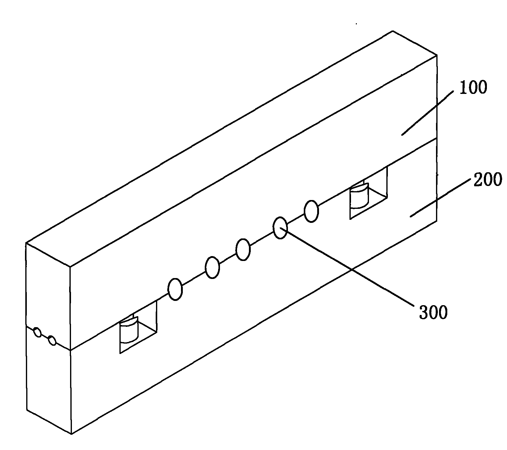 Moulding mould for thermistors and method for manufacturing thermistors