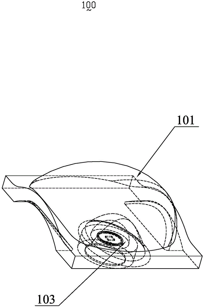 Light emitting diode (LED) lamp bead and LED light emitting module and LED street lamp with same