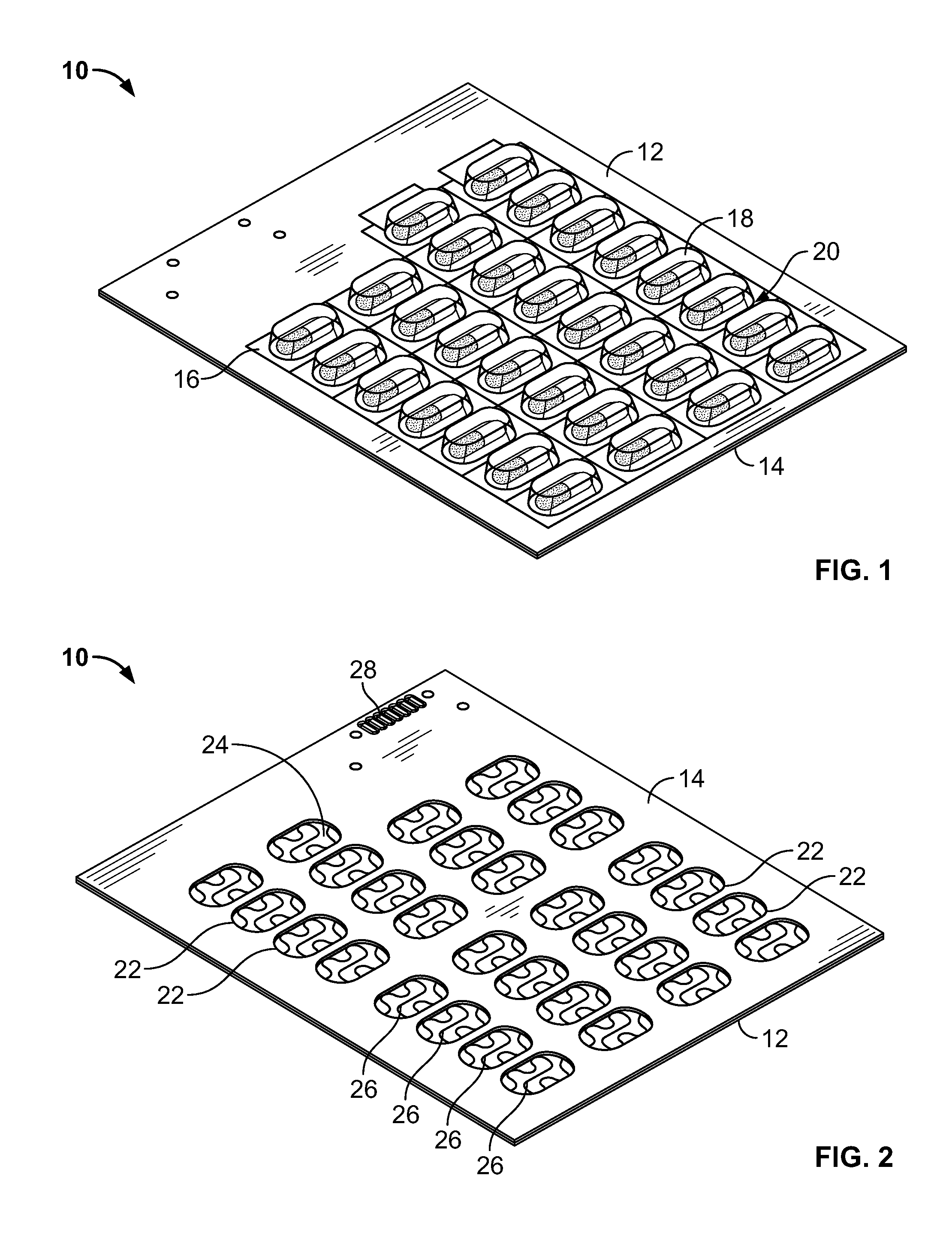 Dosage form package and a frangible electrical circuit sheet therefor