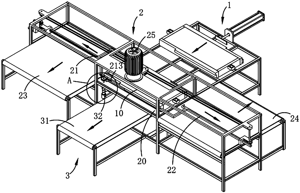 High-precision demolding production equipment for producing refractory bricks