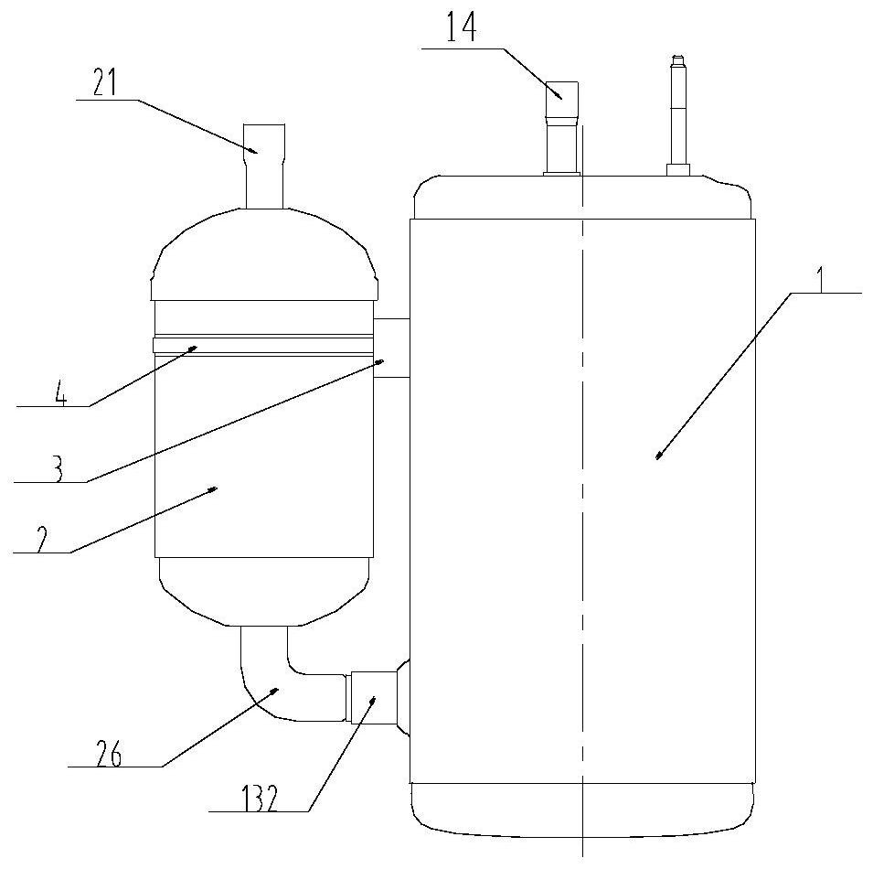 Compressor assembly and air conditioner