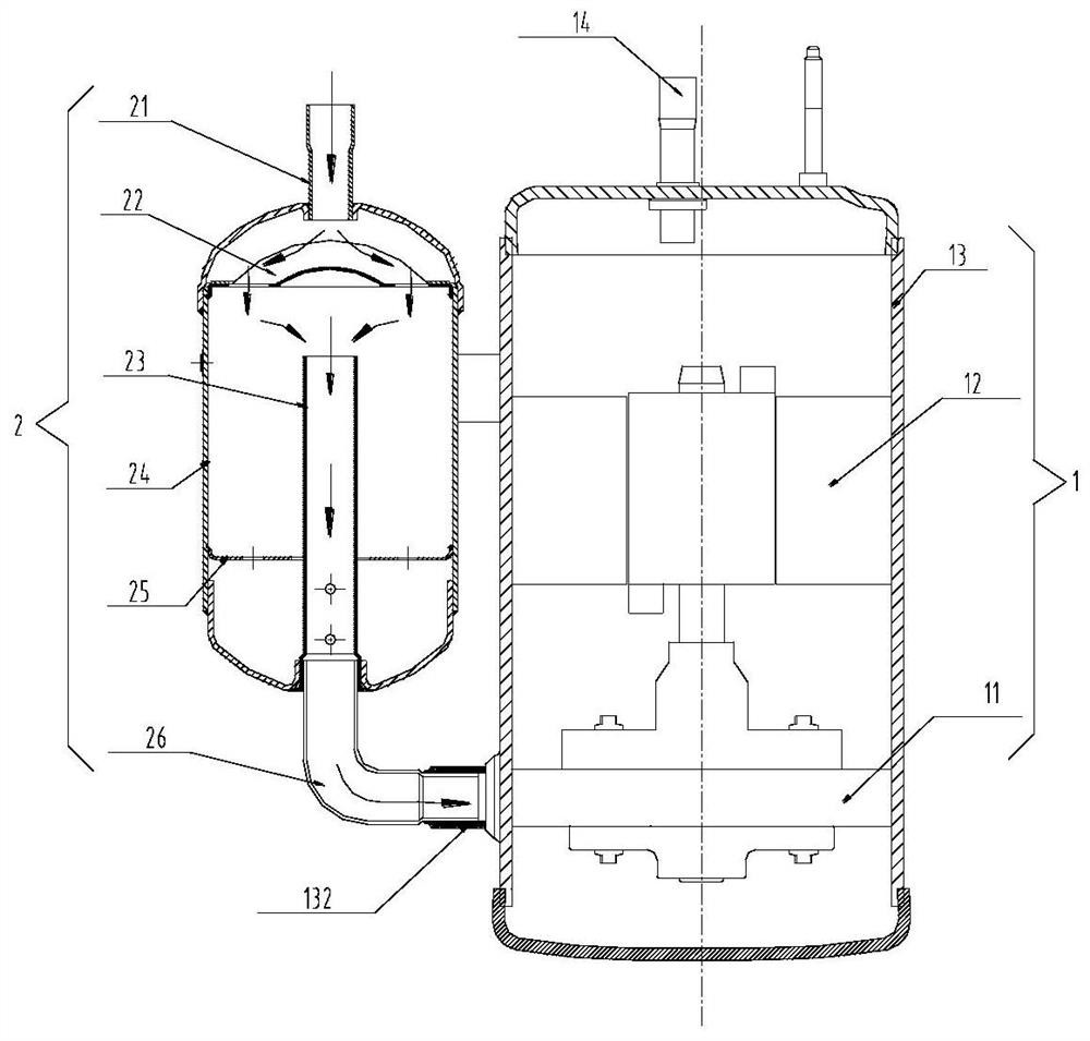 Compressor assembly and air conditioner