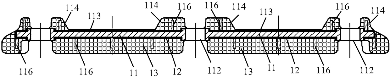 Press plate for scraper conveyor and production method thereof