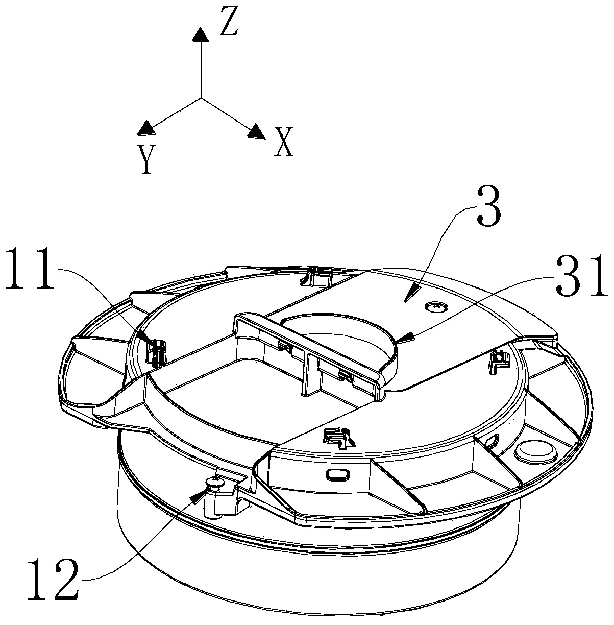 Air conditioner humidifier and air conditioner assembly