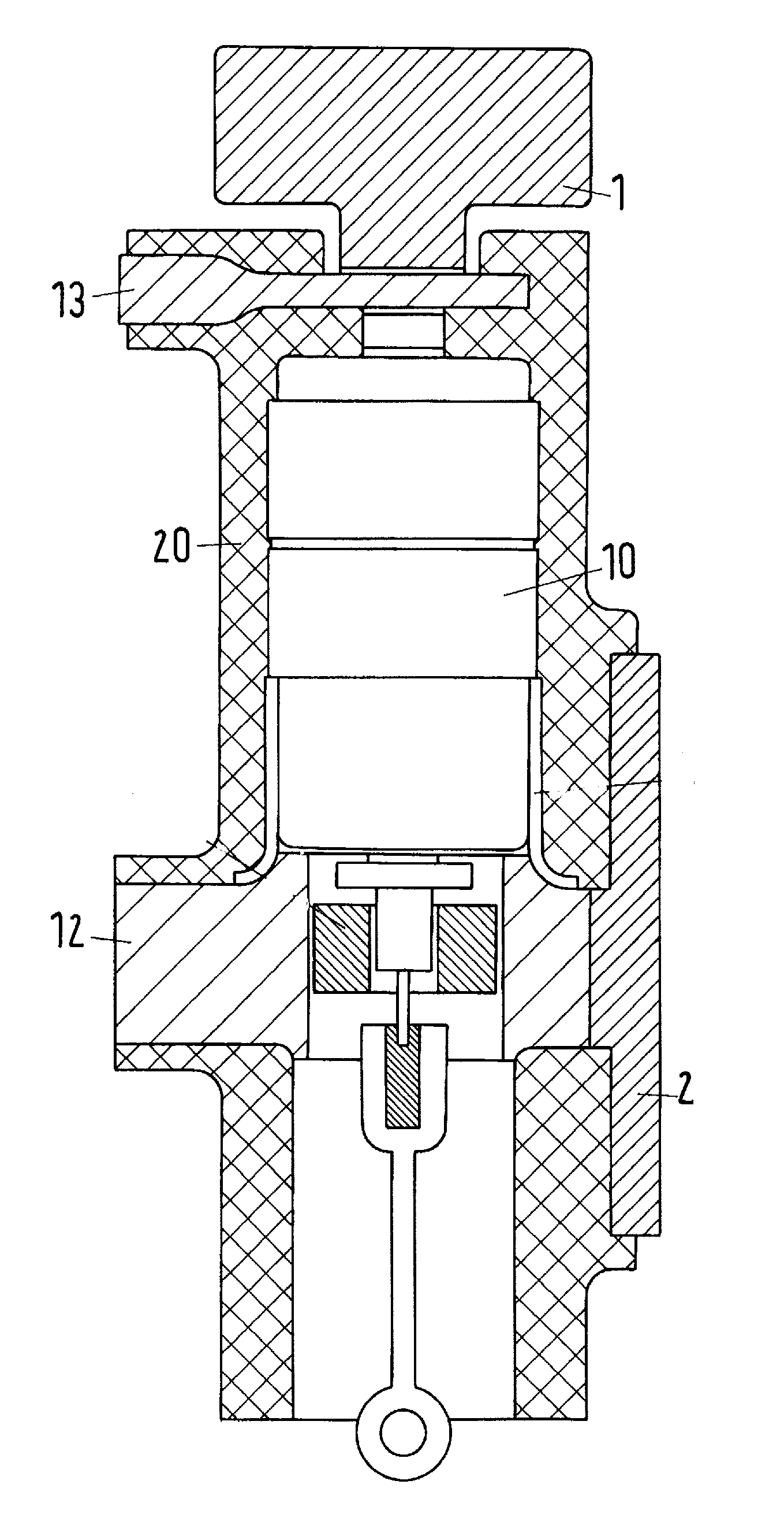 Pole part of a medium-voltage or high-voltage switch gear assembly, and method for its production