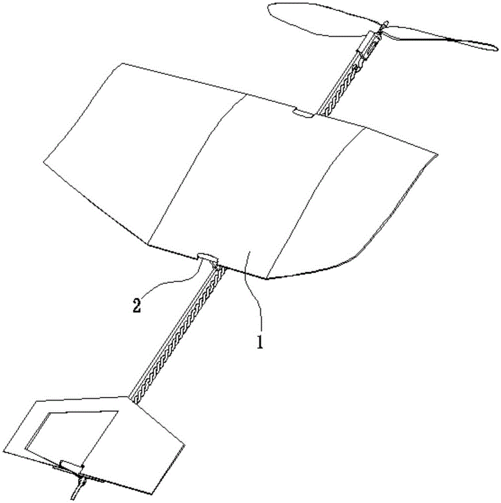 Manufacturing method and product of foamed plate sheet, model aircraft wing