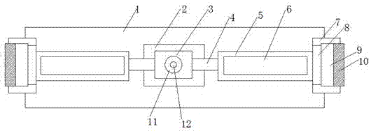 Rear collision-prevention device for automobile