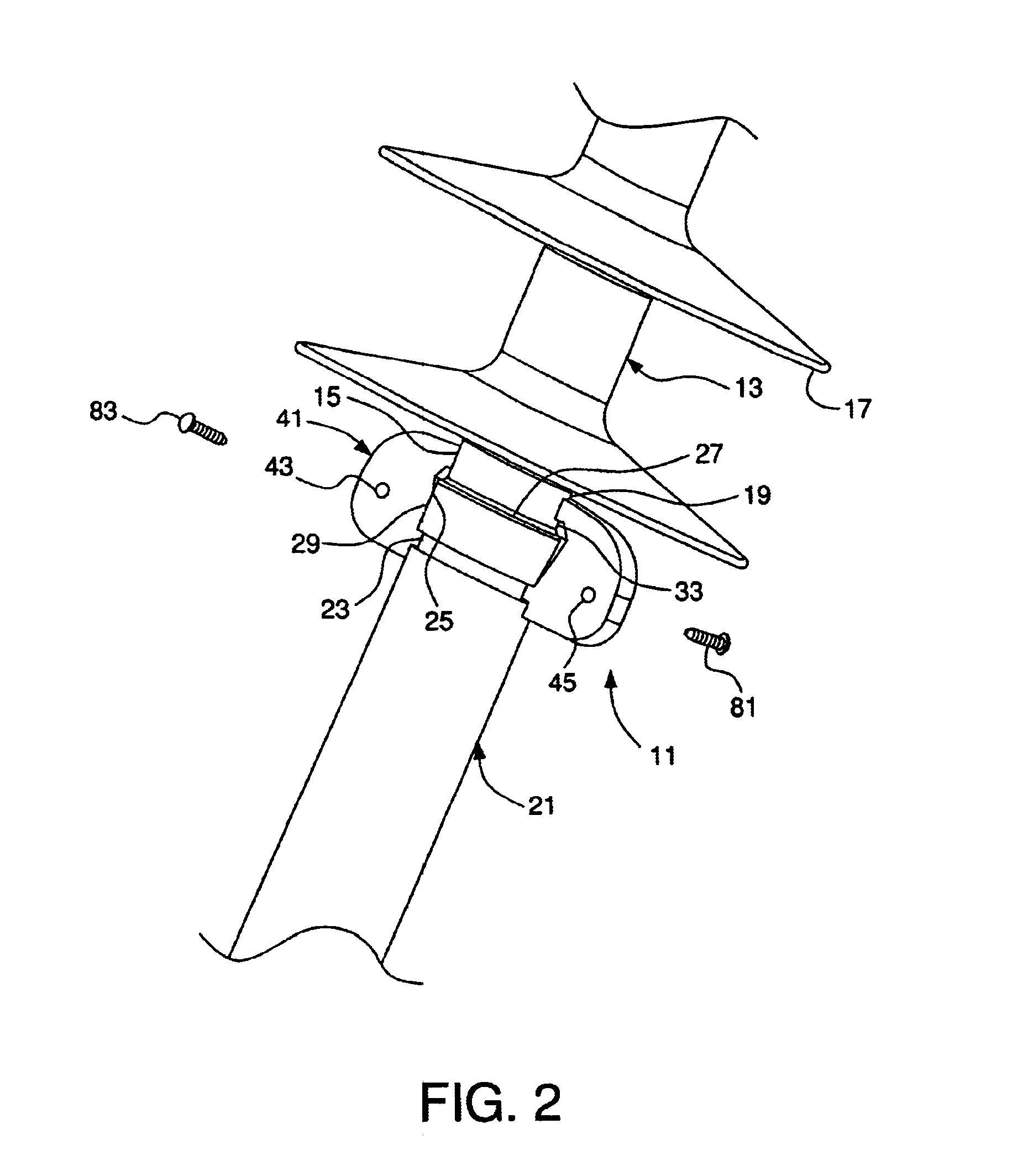 Insulator sealing and shielding collar assembly