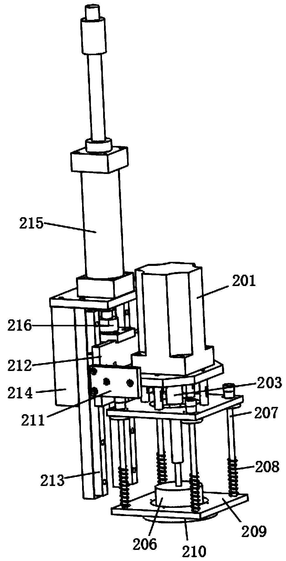 Dust removing device for electric automation equipment