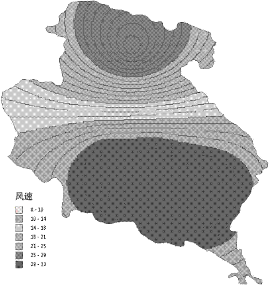 Agricultural meteorological factor online spatial visualization analysis method