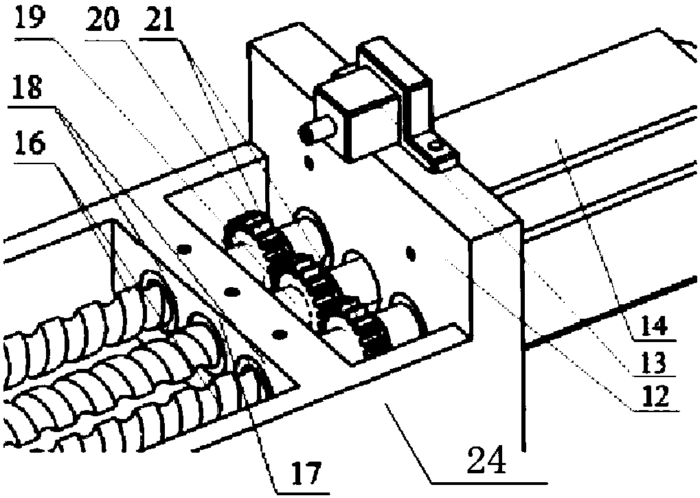 Six-degree-of-freedom parallel test platform with moving platform height adjustable in large range