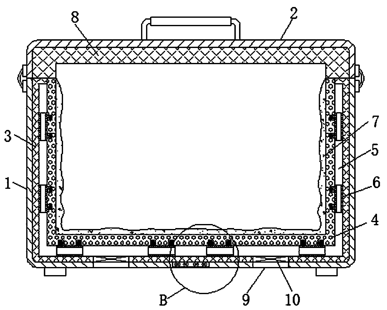 Transfer box for chemicals