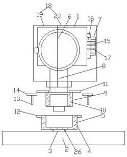 Pressure transmitter convenient to disassemble and assemble