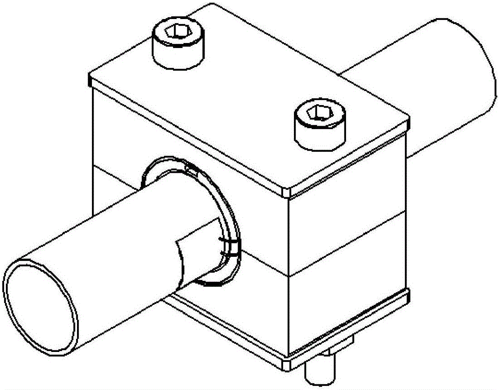 Self-induction Magneto-rheological Damping Pipe Clamp