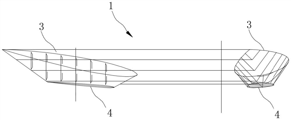 Modeling and lofting method for ship fairing